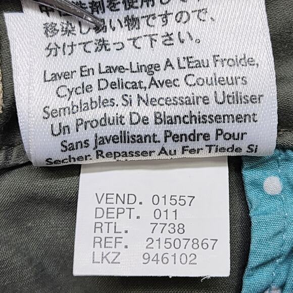 Eddie Bauer Pants Womens 12 Green Mercer Fit Straight Leg Ankle Chino Stretch - Picture 9 of 14